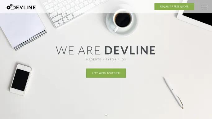DEVLINE :: A web development agency
