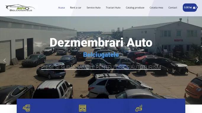 Dezmembrari Auto Belciugatele