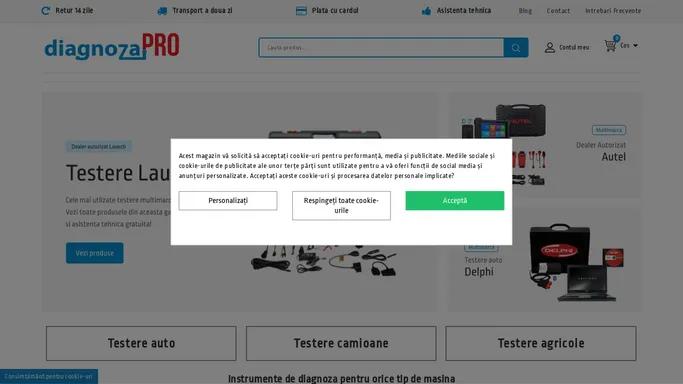 Magazin testere auto profesionale ⭐ DiagnozaPRO