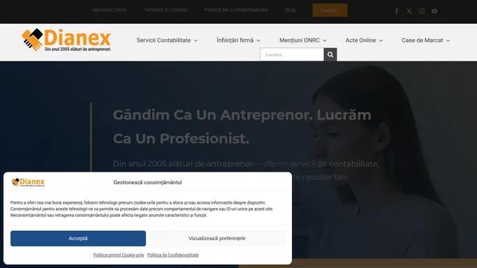 Dianex.ro - Servicii B2B Complete pentru Companiile din Romania