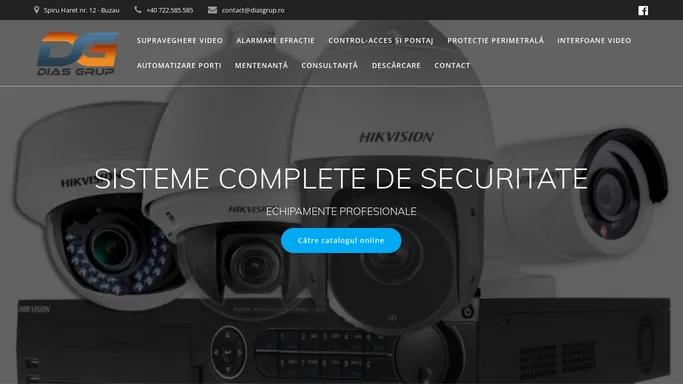 DIAS GRUP – SISTEME PROFESIONALE DE SECURITATE