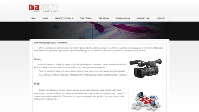 Video Web Baia Mare - DiaStudio