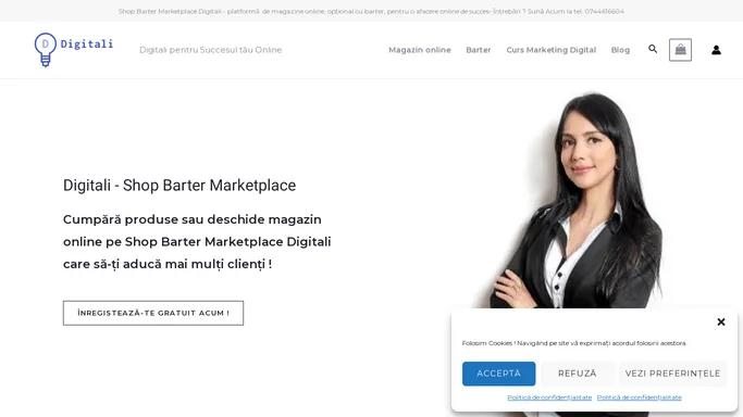 Shop Barter Marketplace - Digitali