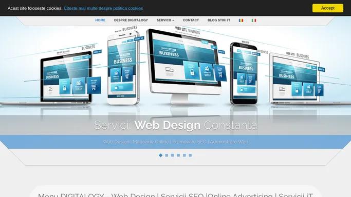 DIGITALOGY - Web Design | Promovare SEO | Servicii iT Digitalogy