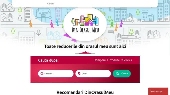 DinOrasulMeu - Promovare Companii