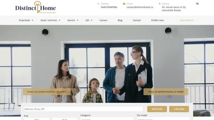 DistinctHome – Adresa excelentei