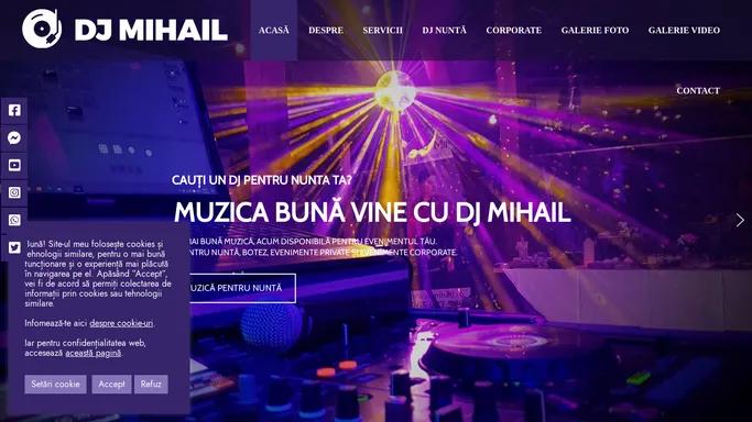 Dj Mihail | DJ nunta, DJ botez, Sonorizare, DJ evenimente, Brasov