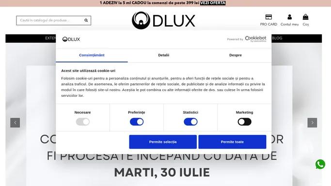 Dlux Professional Romania | Extensii profesionale gene