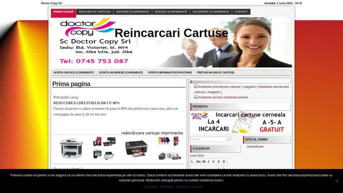 Reincarcari Cartuse - Doctor Copy Srl