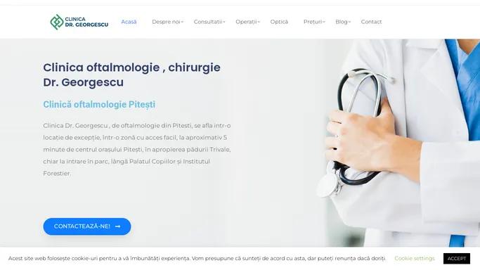 Clinica Oftalmologie Pitesti - Clinica Doctor Georgescu