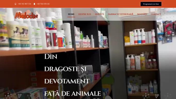 Clinica Veterinara Melodin Galati • Doctor Veterinar Radu Dinu