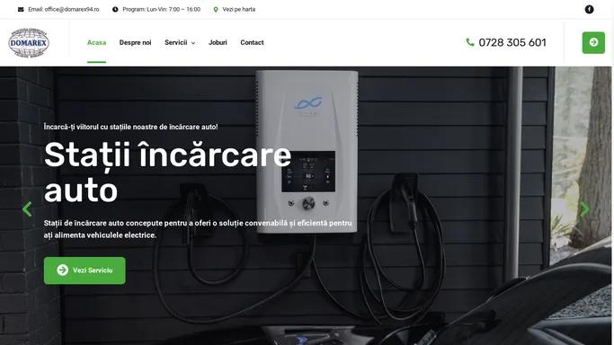 Domarex94 - Realizare instalatii in domeniul Energetic