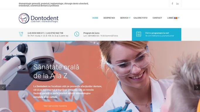 Cabinet stomatologic Iasi - stomatologie generala, protetica, implantologie