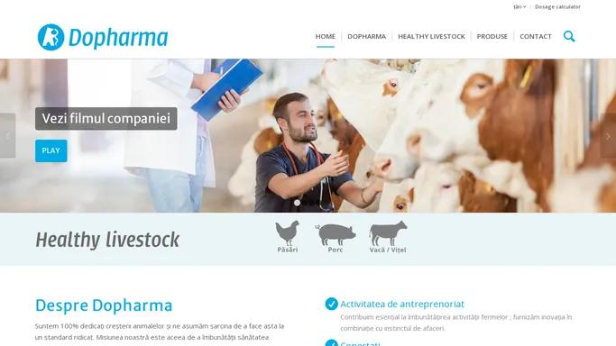 Dopharma Romania - Healthy Livestock