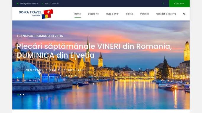 Transport Romania Elvetia | Rezerva chiar astazi un bilet