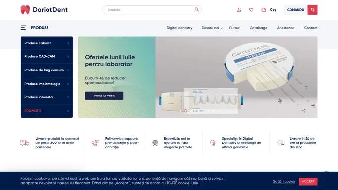 Produse Stomatologie&Tehnica Dentara & CAD-CAM| DoriotDent