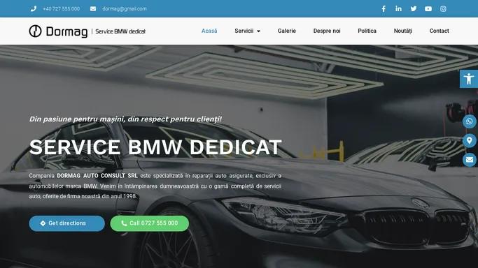 Dormag – Service BMW dedicat - Dormag – Service BMW dedicat