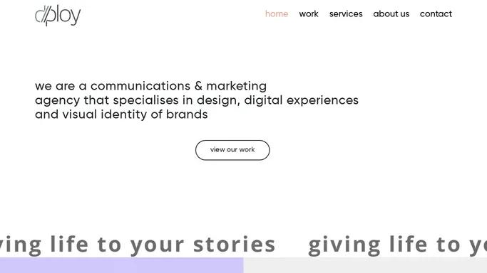 dploy – giving life to your stories