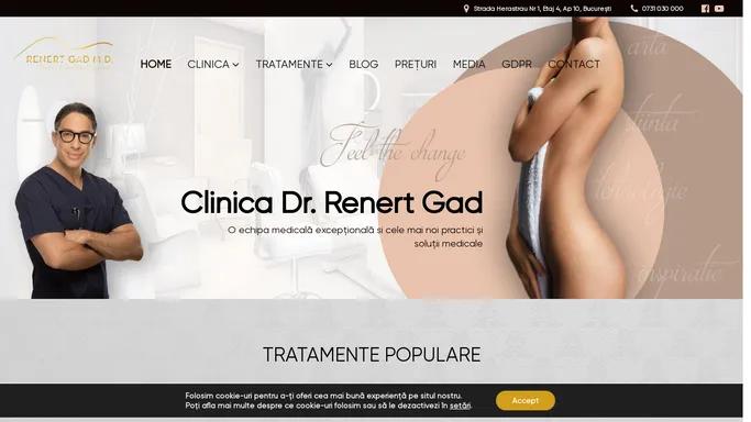 Clinica Dr. Renert Gad | Liposuctie, Implant Mamar, Lifting Facial & More