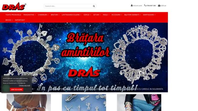 Dras Bratara Amintirilor - Bijuterii argint de dama, barbati si copii