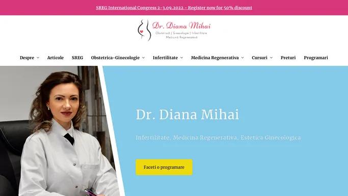 Medic Ginecolog Sector 1 Bucuresti | Dr. Diana Mihai