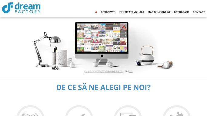 Dream Factory Webdesign - design web in Oradea