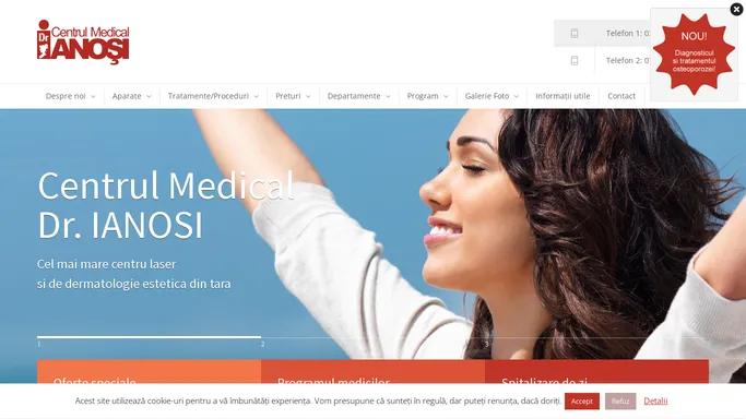 Tratament Laser Acnee, Riduri, Varice, Epilare Definitiva - Centrul Medical Dr. Ianosi