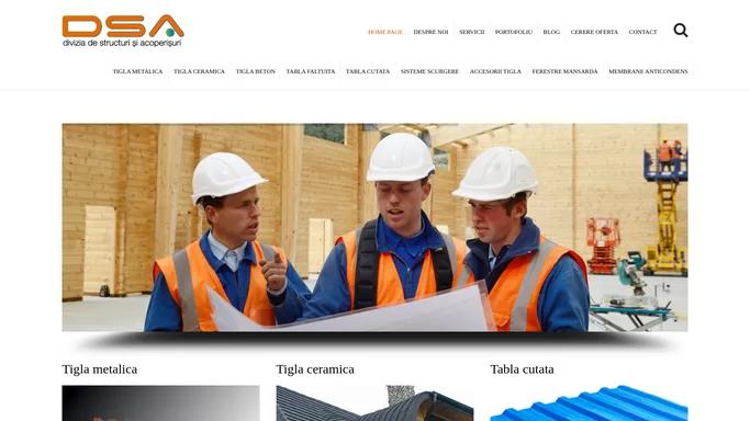DSA Trade | Tigla metalica pentru acoperisuri