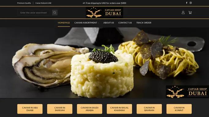 Buy Caviar in Dubai, UAE - Caviar Shop Dubai - Abu Dhabi - prices