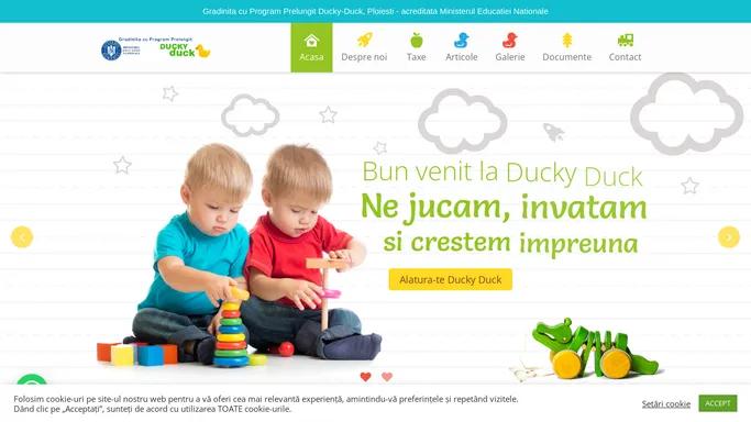 Gradinita Ploiesti - Ducky Duck