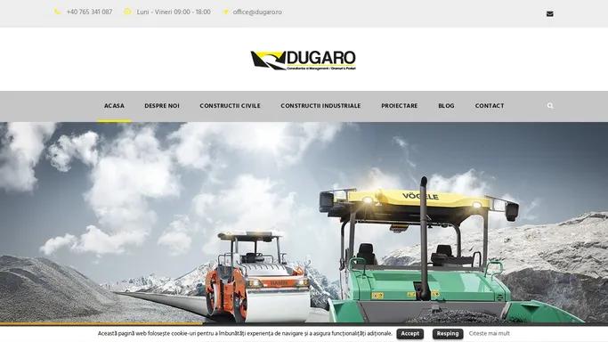 Dugaro – Consultanta si Management