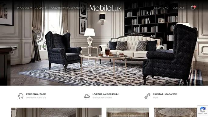 Magazin Online - Mobila Italiana de Lux - e-MobilaLux.ro
