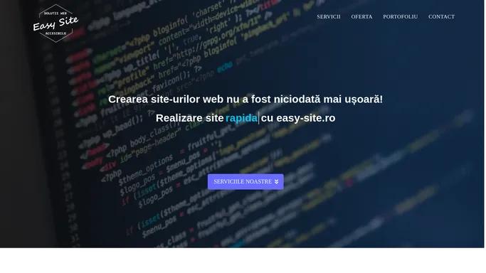 Easy Site – Crearea site-urilor web nu a fost niciodata mai usoara!