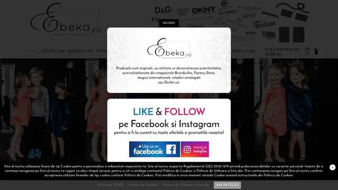 Branduri de lux pentru copii - magazin online | Branduri de lux pentru copii - magazin online