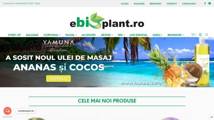 eBioPlant® Romania - Prietenoase cu pielea!