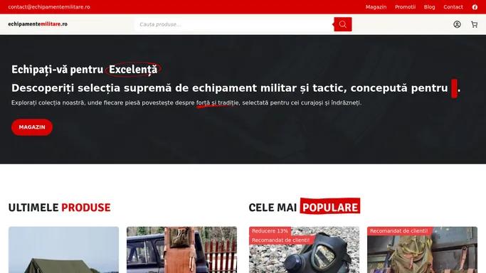 Acasa - Echipamente Militare