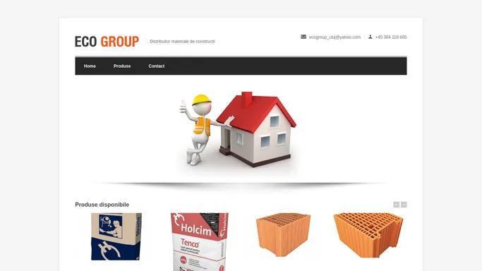 ECO GROUP – Materiale de constructii