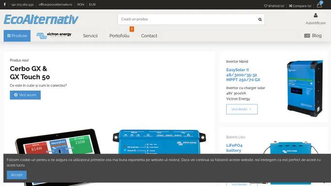 EcoAlternativ - distribuitor oficial Victron Energy