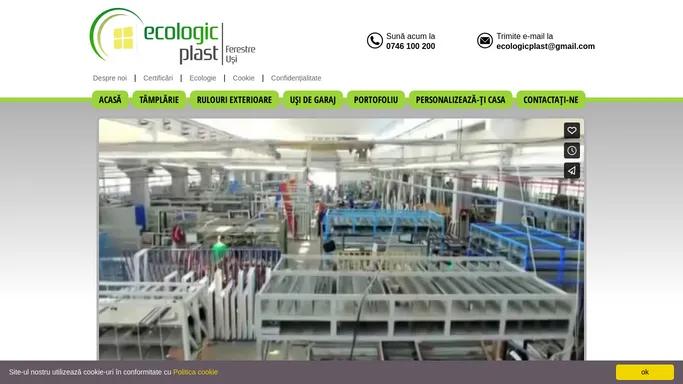 Ecologic Plast: Tamplarie PVC Salamander cu geam termopan la pret ieftin - Suceava