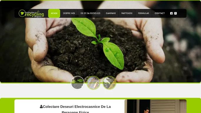 Reciclare si colectare deseuri electrice | Campanie ecoVoucher