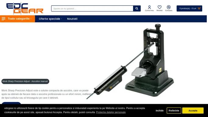 EDCgear - bricege, cutite, lanterne