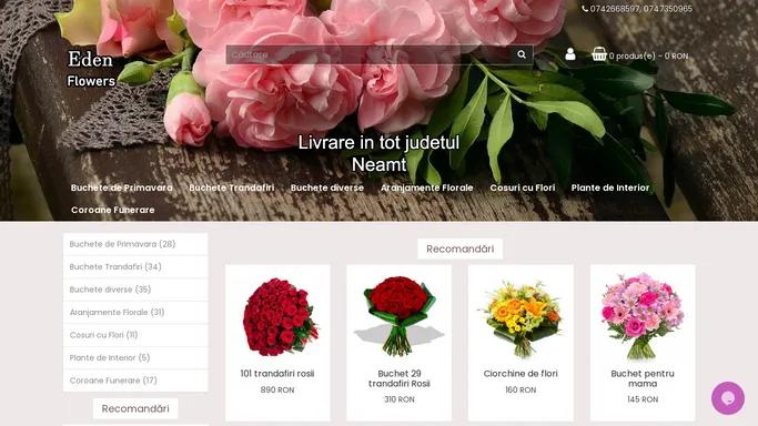 Edenflowers - Florarie online cu livrare in Piatra Neamt