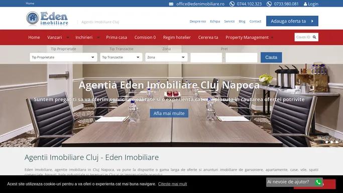 Agentia Eden Imobiliare Cluj - anunturi imobiliare Cluj