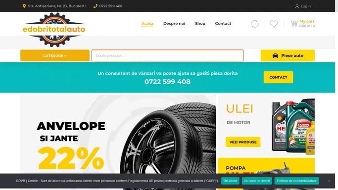 Edobritotalauto – Magazin Online Cu Piese Auto