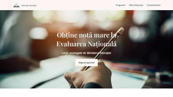 Pregatire online pentru Evaluarea Nationala