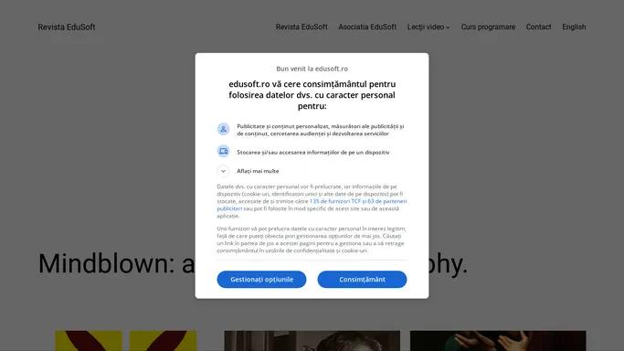 Revista EduSoft - Educatie pe tot parcursul vietii