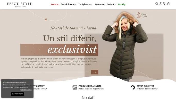 EfectStyle.ro - Haine si Incaltaminte Exclusiviste