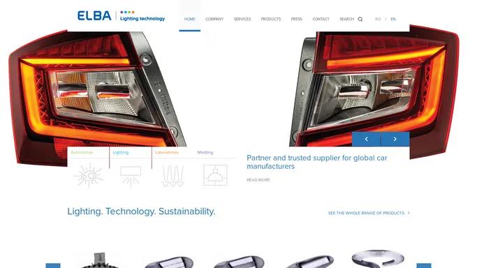 ELBA – Lighting Technology