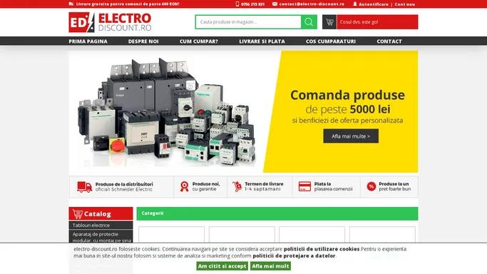 Electro-Discount.ro - magazin online cu produse electrice