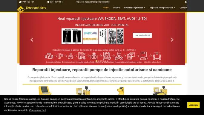 reparatii injectoare si pompe de injectie livrare in toata tara